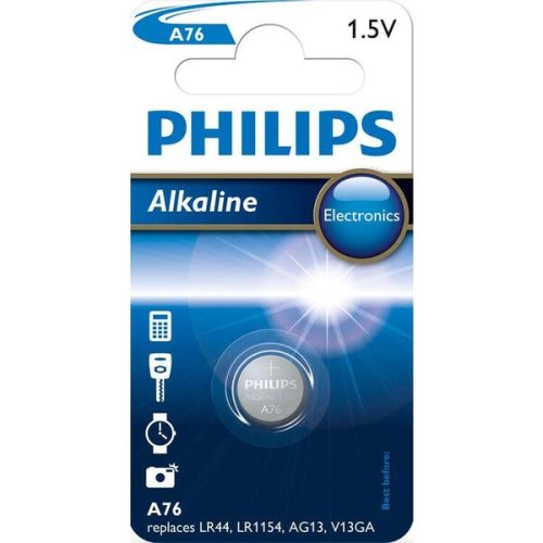 Philips A76/01B Speciální Alkalická baterie A76 (1
