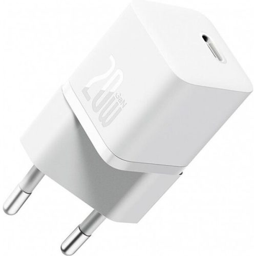 Baseus Rychlonabíječka do sítě GaN5 Mini 20W EU bílá BASEUS
