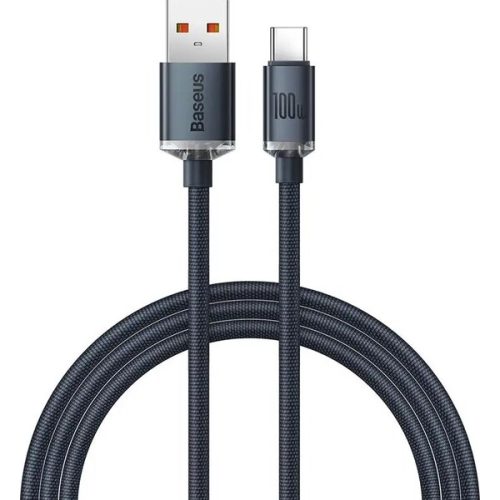 Baseus Crystal Shine Series kabel USB-A/USB-C (100W) 1