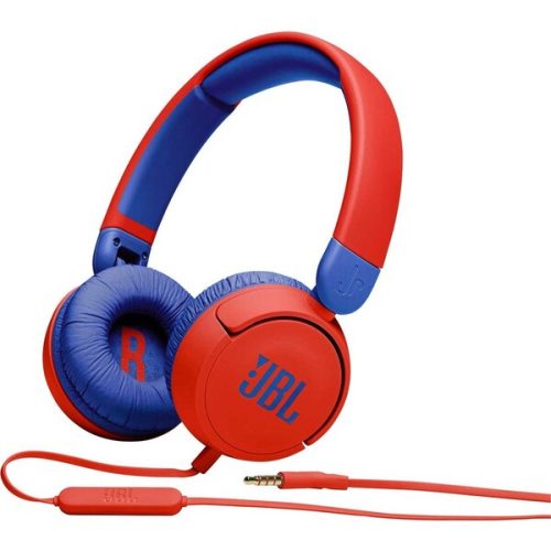 JBL JR310 dětská náhlavní sluchátka modrá/červená JBL