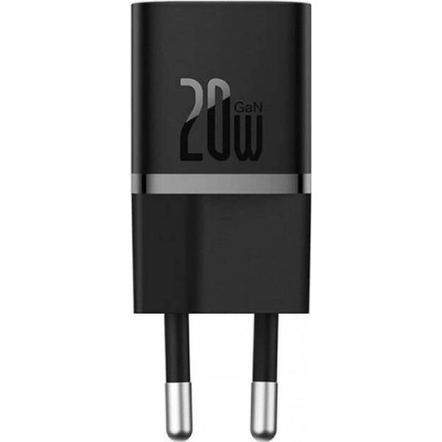 Baseus Rychlonabíječka do sítě GaN5 Mini 20W EU černá BASEUS
