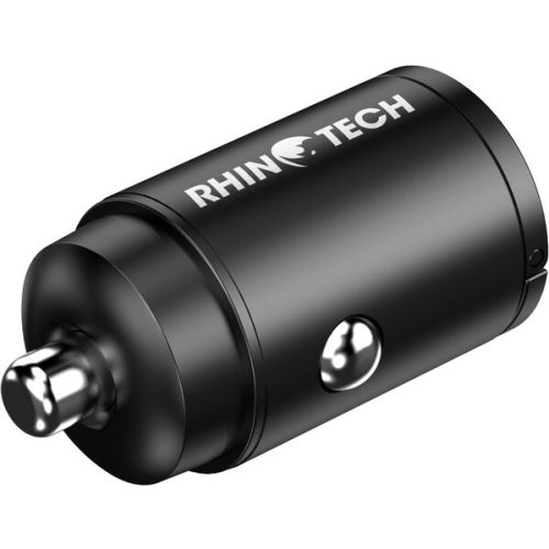 RhinoTech Mini nabíječka do auta USB-C + USB-A