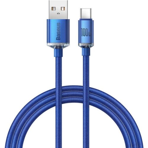 Baseus Crystal Shine Series kabel USB-A/USB-C (100W) 1