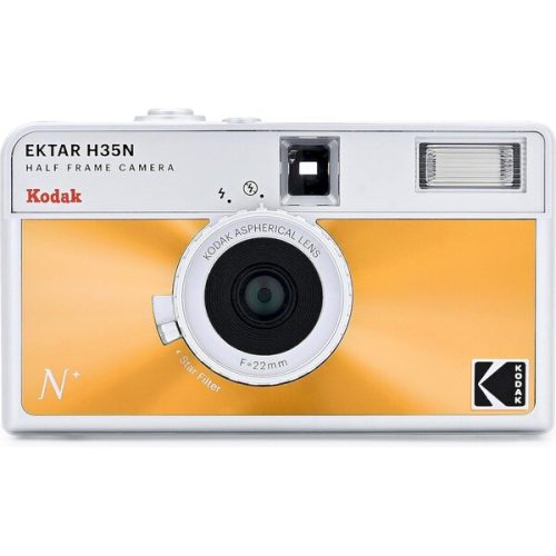 Kodak EKTAR H35N Glazed Analogový fotoaparát oranžový Kodak