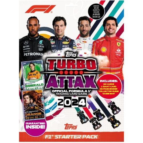 Karty Formule 1 Topps Turbo Attax 2024 Starter Pack Topps