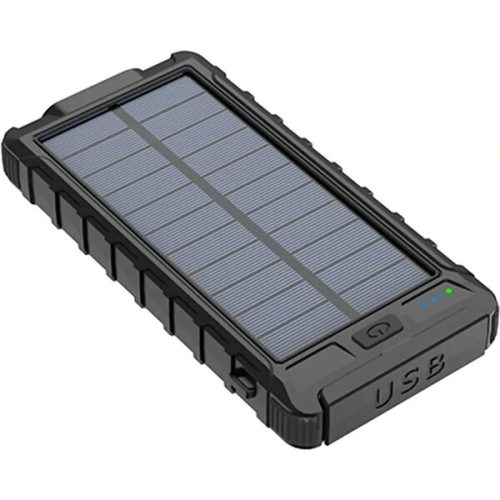 Platinet PMPB10SP solární outdoor powerbanka 10000 mAh černá Platinet