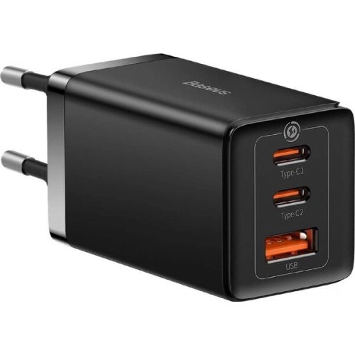 Baseus Rychlonabíječka do sítě GaN5 Pro 65W EU černá BASEUS