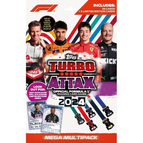 Karty Formule 1 Topps Turbo Attax 2024 Mega-Multipack Topps