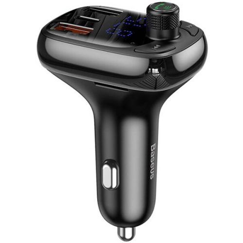 Baseus Bluetooth FM Transmiter S13 T-shaped černý BASEUS