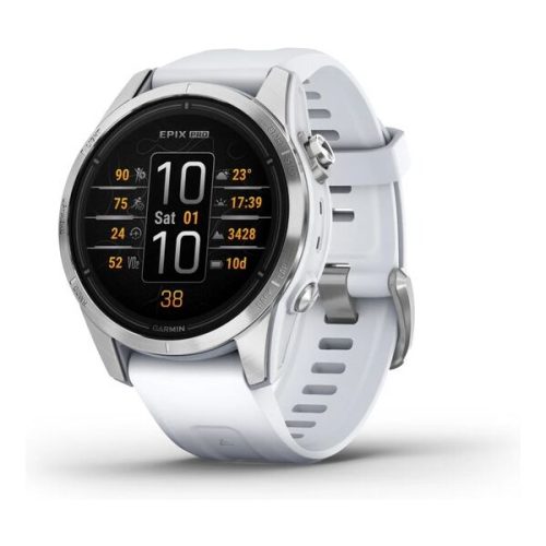 Garmin Epix Pro Glass 42mm Silver/White Band Garmin