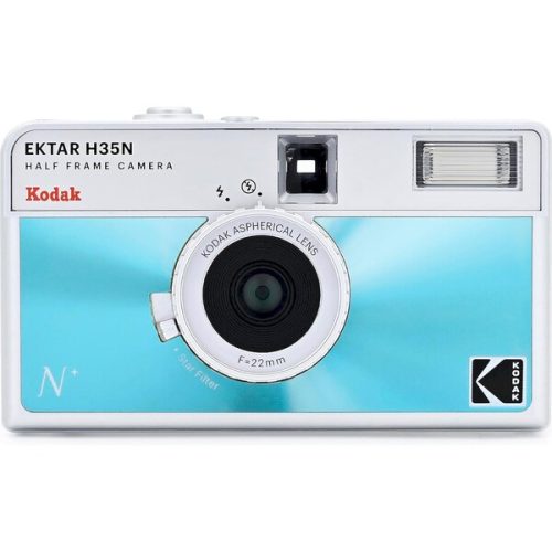 Kodak EKTAR H35N Glazed Analogový fotoaparát modrý Kodak