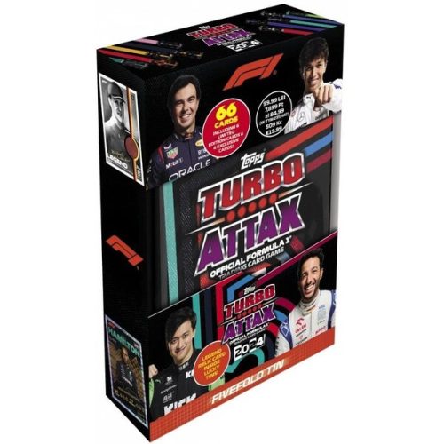 Karty Formule 1 Topps Turbo Attax 2024 Mega Tin FiveFold Topps