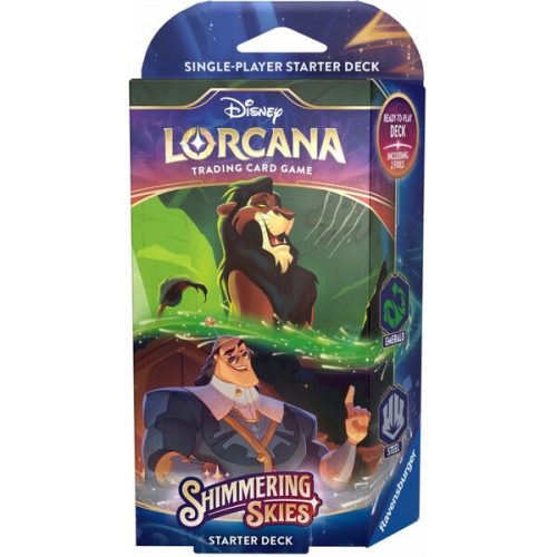Disney Lorcana: Shimmering Skies - Starter Deck Emerald & Steel Ravensburger