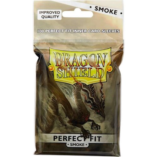 Dragon Shield Standard Perfect Fit Sleeves Smoke (100 obalů) Dragon Shield
