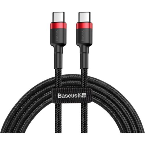 Baseus Cafule kabel USB-C PD 2.0 60W (20V/3A) 1m červený/černý BASEUS