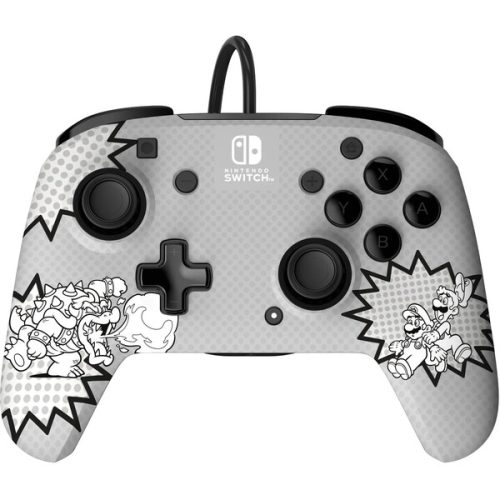 PDP drátový ovladač Rematch Comic Mario (Switch) PDP