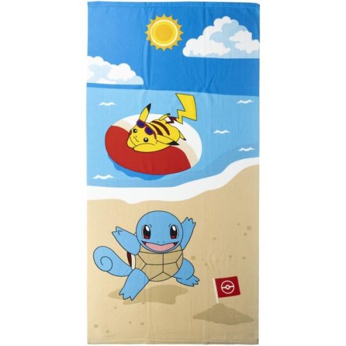 Osuška Pokemon - Squirtle on the Beach 140 x 70 cm Cerdá