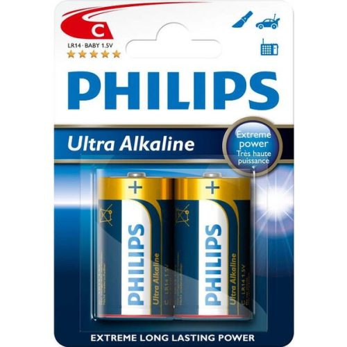 Philips LR14E2B/10 Ultra Alkaline 2x baterie C Philips