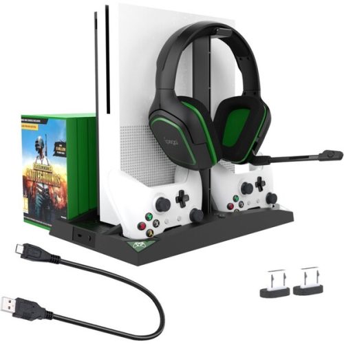 iPega XB007 Multifunkční Nabíjecí Stojan s Chlazením pro Xbox One iPega