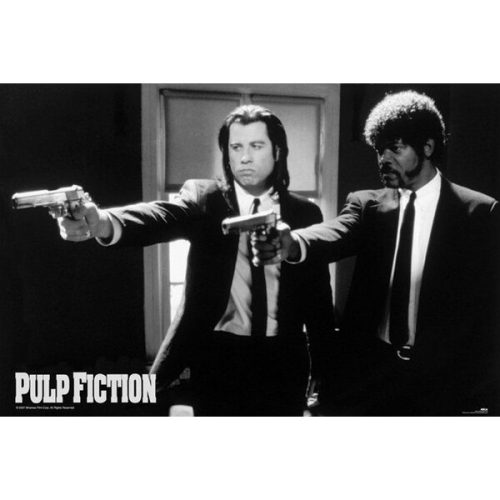 Plakát Pulp Fiction - Guns B&W (16) Europosters