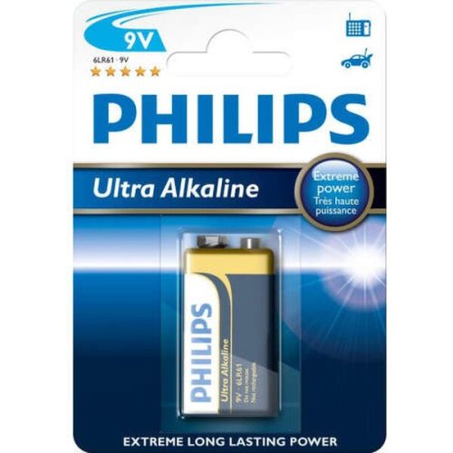 Philips 6LR61E1B/10 Ultra Alkaline baterie 9V Philips