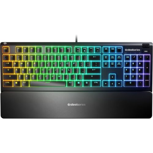 SteelSeries Apex 3 herní klávesnice US černá SteelSeries