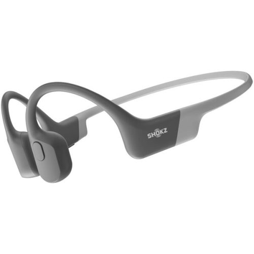 Shokz OpenRun Bluetooth sluchátka před uši šedá Shokz