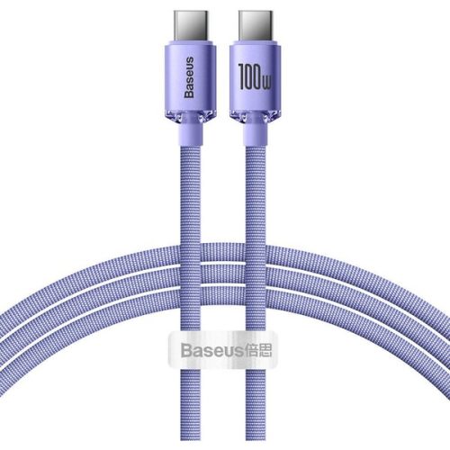 Baseus Crystal Shine Series kabel USB-C/USB-C (100W) 1