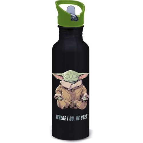 Láhev hliníková Mandalorian - Grogu 815 ml Storline