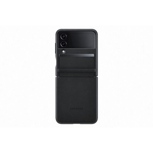 Samsung Flap Leather Cover Flip4 Black Samsung