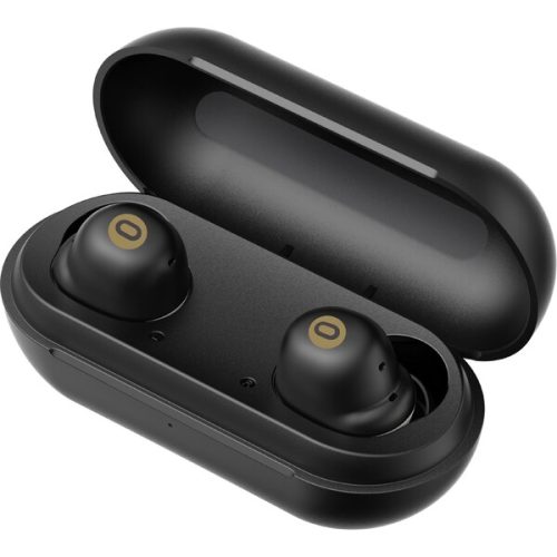 Rixon AirPlugs mini silikonová bezdrátová sluchátka černá Rixon