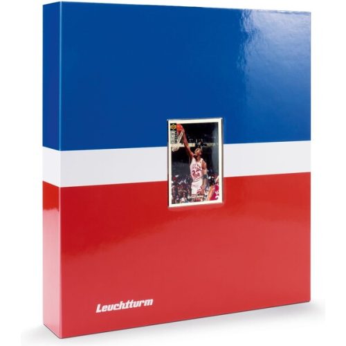 TCG Album Pro Sport na sběratelské karty (vč. 5 stránek Grande Pro černé) Leuchtturm