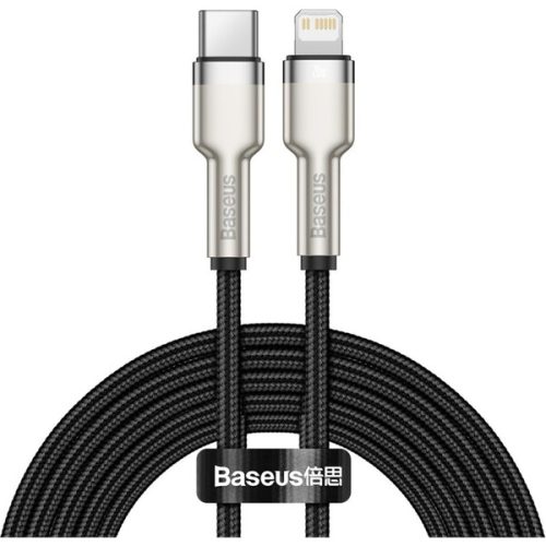 Baseus Cafule Series kabel USB-C/Lightning (PD) 20W 2m černý BASEUS