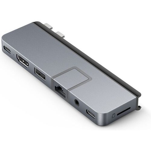 Hyper® HyperDrive™ DUO PRO 7-in-2 USB-C Hub pro MacBook Pro/Air vesmírně šedý Hyper