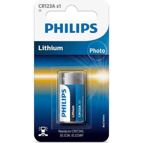 Philips CR123A/01B Lithiová baterie CR123A (3V) Philips