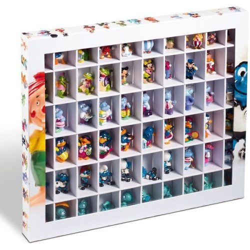 Originální sběratelský box na 60 figurek Kinder Surprise Leuchtturm