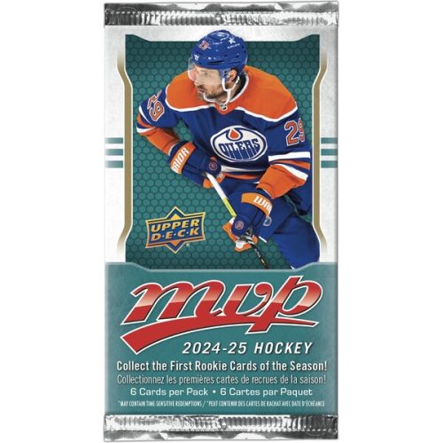 Hokejové karty 2024-25 Upper Deck MVP Hockey Retail balíček Upper Deck