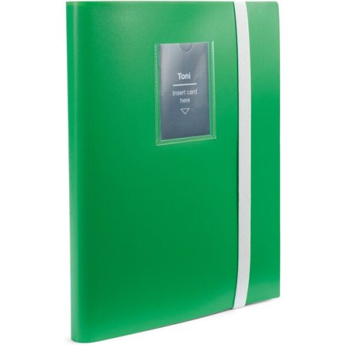 Album na fotbalové karty Toni Slim zelené (9 kapes) Leuchtturm