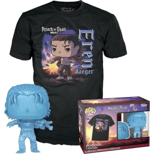 Funko POP! & Tee: Attack on Titan S5 - Eren w/ Marks L Funko