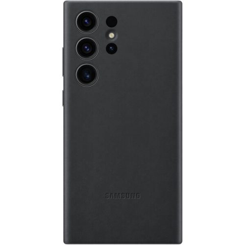 Samsung Leather Case Galaxy S23 Ultra black Samsung