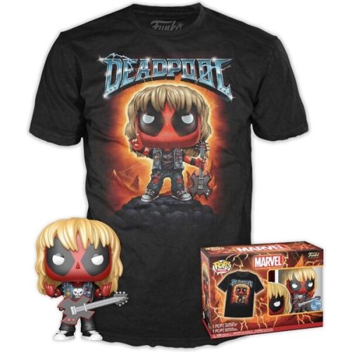 Funko POP! & Tee Box: Marvel: Deadpool - Heavy Metal L Funko