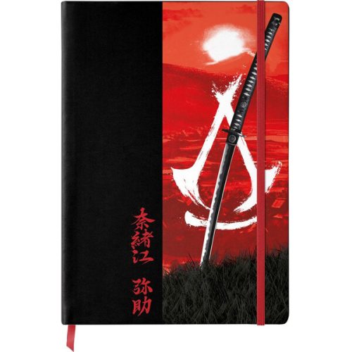 Zápisník Assassin's Creed Shadows – Katana Sun (160 listů) DPI Merchandising GmbH