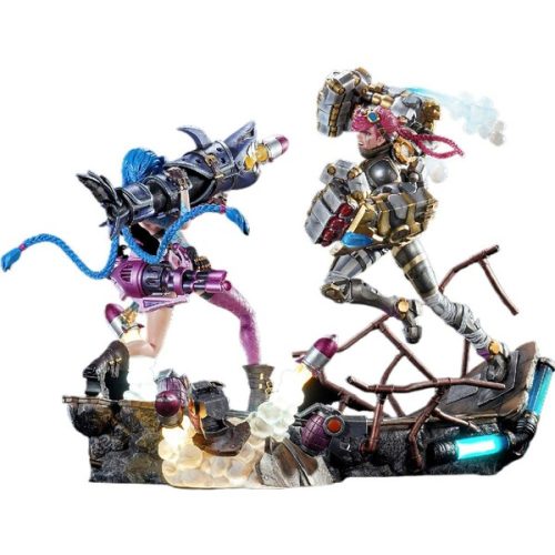 Soška PureArts League of Legends - Jinx & Vi 1/6 Scale Statue Bundle Pure Arts