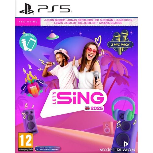Let’s Sing 2025 + 2 mikrofony (PS5) Plaion