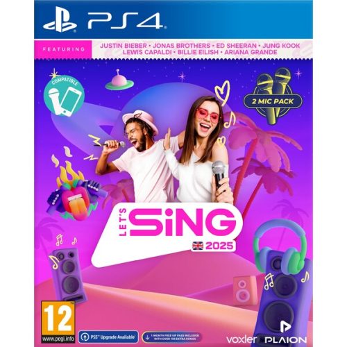 Let’s Sing 2025 + 2 mikrofony (PS4) Plaion