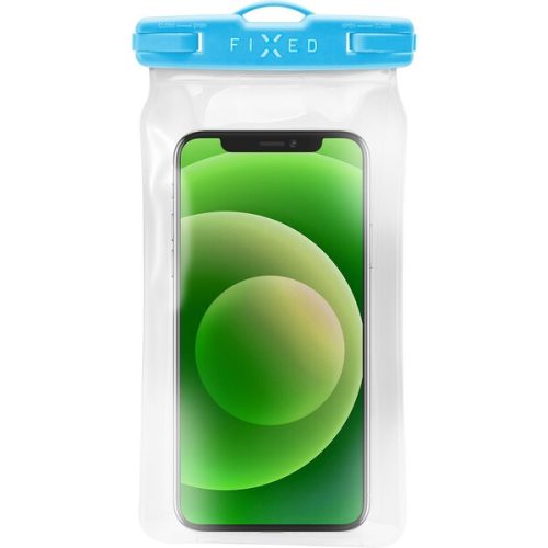 FIXED Float voděodolné pouzdro na mobil (IPX8) modré FIXED
