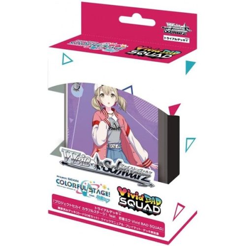 Weiß Schwarz Project SEKAI COLORFUL STAGE! feat. Hatsune Miku - Vivid Bad Squad Trial Deck+ (Japan) Bushiroad