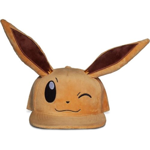 Kšiltovka Pokémon - Winking Eeevee (plyšová) Difuzed