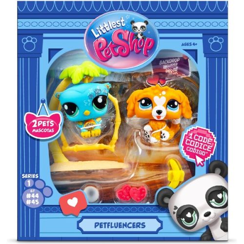 Littlest Pet Shop balení 2 figurek Petfluenceři MIX Hasbro