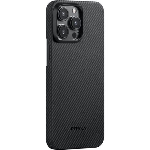 Pitaka MagEZ 4 600D kryt iPhone 15 Pro Max black/grey twill Pitaka